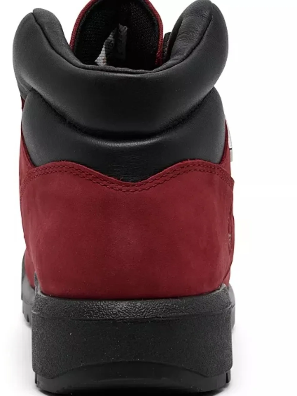 Timberland Men's 6-Inch Waterproof Field Boots Color Dark Red Nubuck Size 9